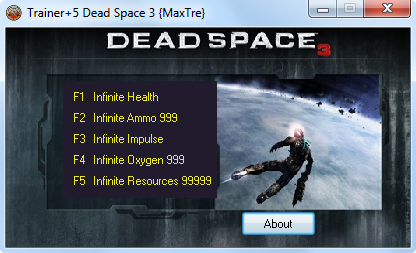 Dead Space 3: Limited Edition - Трейнер v1.0 (+5) MaxTre.